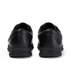 Kelland Lo de cuero negro unisex para adultos