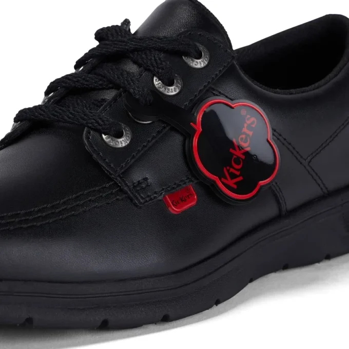 Kelland Lo de cuero negro unisex para adultos