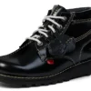 Kick Hi Central para adultos unisex, negro