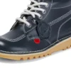 Kick Hi Core Navy de cuero unisex para adultos