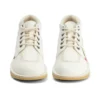 Kick Hi de cuero alternativo para adultos unisex, color blanco