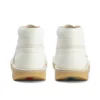 Kick Hi de cuero alternativo para adultos unisex, color blanco