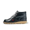 Kick Hi de cuero azul marino para hombre adulto