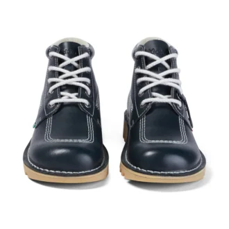 Kick Hi de cuero azul marino para hombre adulto