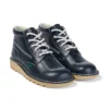 Kick Hi de cuero azul marino para hombre adulto