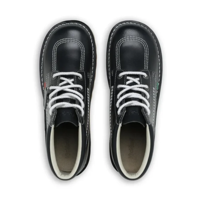 Kick Hi de cuero azul marino para hombre adulto