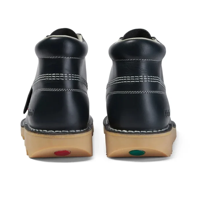 Kick Hi de cuero azul marino para hombre adulto