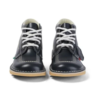 Kick Hi de cuero azul marino para mujer