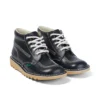 Kick Hi de cuero azul marino para mujer