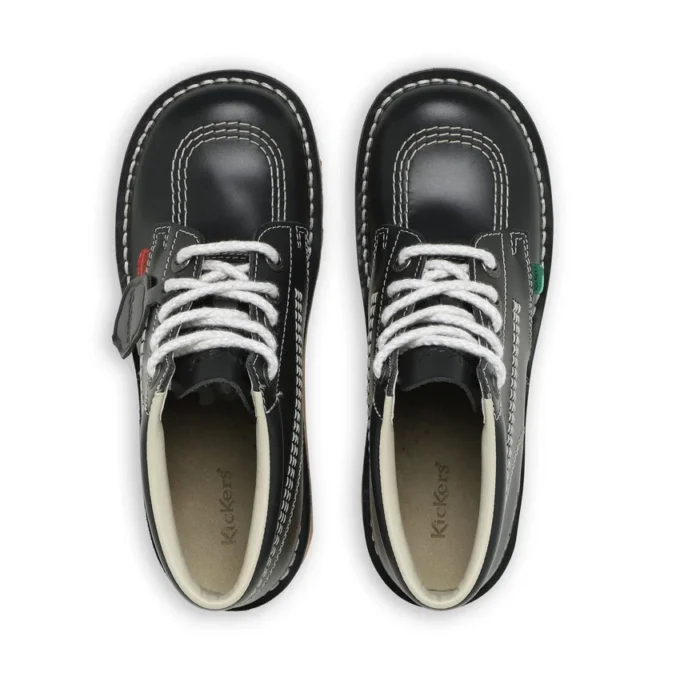 Kick Hi de cuero azul marino para mujer