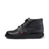 Kick Hi de cuero negro para hombre