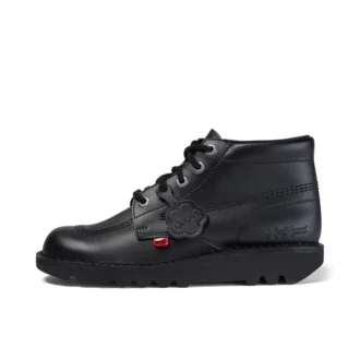 Kick Hi de cuero negro para hombre
