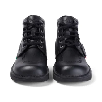Kick Hi de cuero negro para hombre