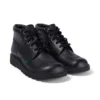 Kick Hi de cuero negro para hombre