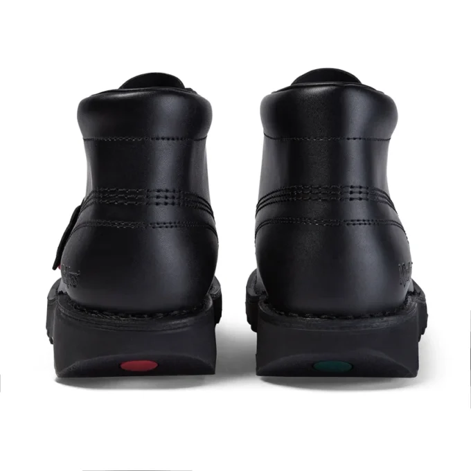 Kick Hi de cuero negro para hombre