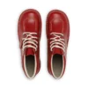 Kick Hi de cuero para hombre, color rojo