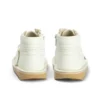 Kick Hi Hi Zip para niños unisex, alternativa al cuero, blanco