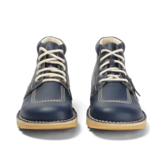 Kick Hi para adultos unisex, alternativa al cuero, azul marino