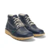 Kick Hi para adultos unisex, alternativa al cuero, azul marino