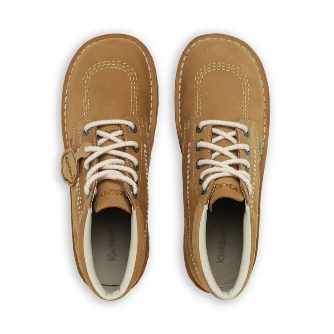 Kick Hi para hombre, de nubuck, color tostado