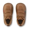 Kick Hi Roll de piel color tostado, unisex para niños