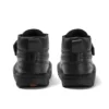 Kick Hi Roll de piel para niño, negro