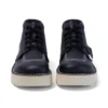 Kick Hi Stack de cuero alternativo para adultos unisex, negro