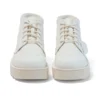 Kick Hi Stack para adultos unisex, imitación de cuero, blanco