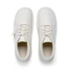 Kick Hi Stack para adultos unisex, imitación de cuero, blanco