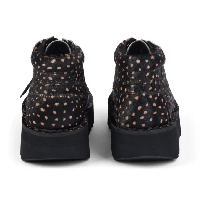 Kick Hi Stack Spot de cuero para adultos unisex, negro