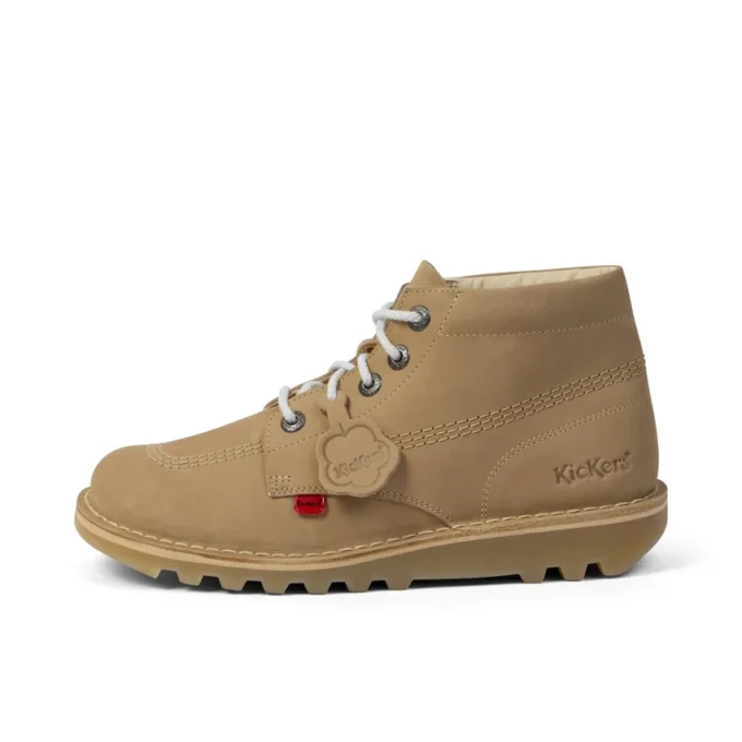 Kick Hi unisex para adultos, piel color arena