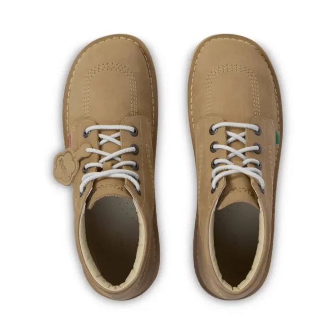 Kick Hi unisex para adultos, piel color arena