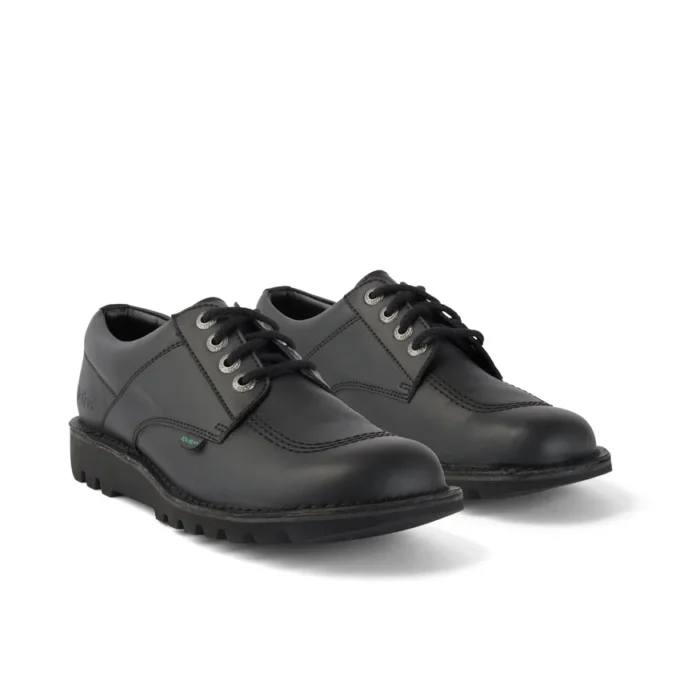 Kick Lo de cuero alternativo para adultos unisex, negro