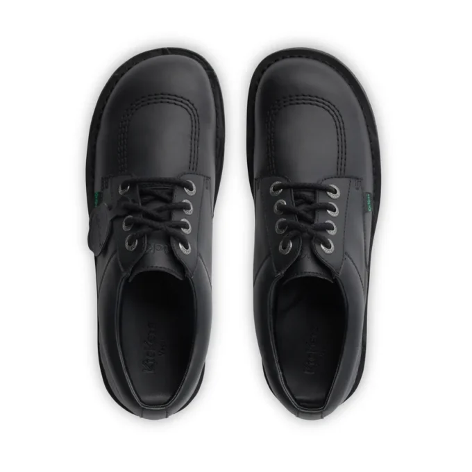 Kick Lo de cuero alternativo para adultos unisex, negro