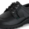 Kick Lo de cuero alternativo para adultos unisex, negro