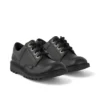 Kick Lo de cuero alternativo, unisex para niños, negro
