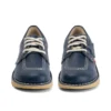 Kick Lo de cuero azul marino unisex para adultos