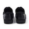 Kick Lo Mix Mesh Leather Black unisex para jóvenes