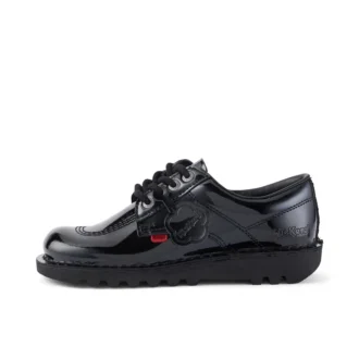 Kick Lo para mujer, charol negro