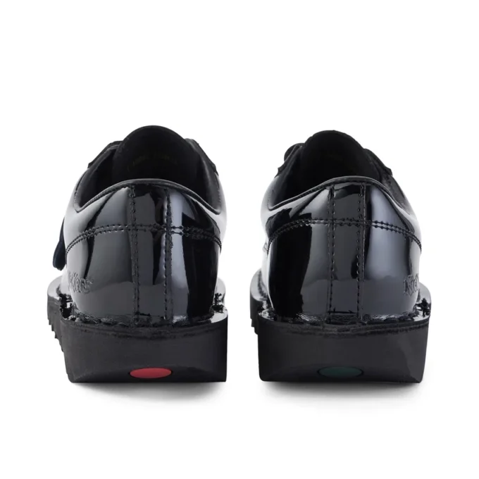 Kick Lo para mujer, charol negro