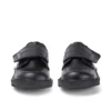 Kick Lo Scuff de piel para niño, negro