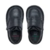 Kick Lo Scuff de piel para niño, negro