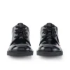 Kick Lo unisex para jóvenes en charol negro