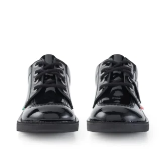 Kick Lo unisex para jóvenes en charol negro