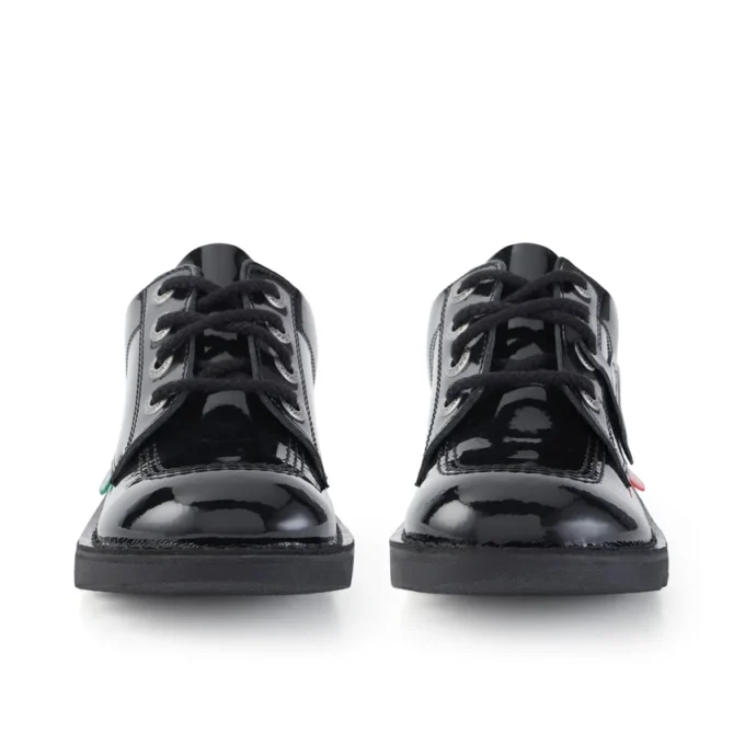 Kick Lo unisex para jóvenes en charol negro