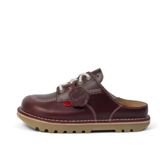 Kick Mule unisex para adulto, rojo oscuro