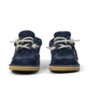 Kick Mule unisex para bebés, ante azul marino