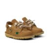 Kick Mule unisex para bebés, color tostado