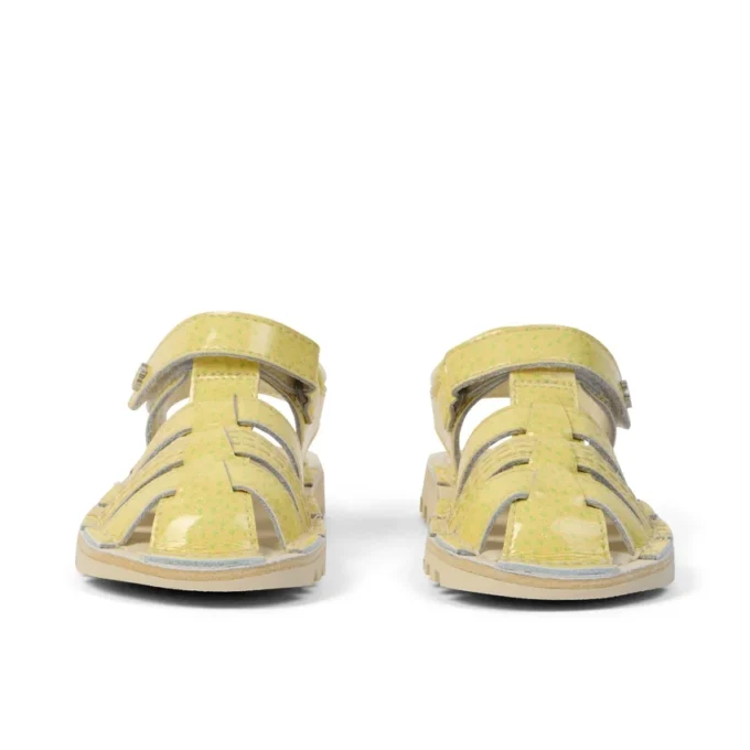 Kick Sandal unisex para bebé, Fruit, amarillo claro
