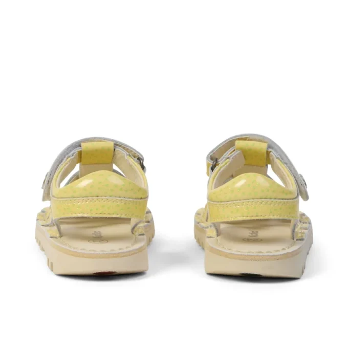 Kick Sandal unisex para bebé, Fruit, amarillo claro